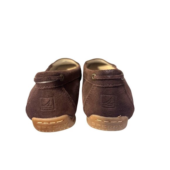 Sperry Womens Brown Suede Loafers Size 7.5 - Picture 5 of 8